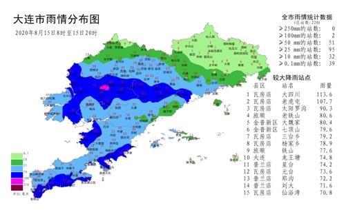 大连这场雨下了多大还要下多久