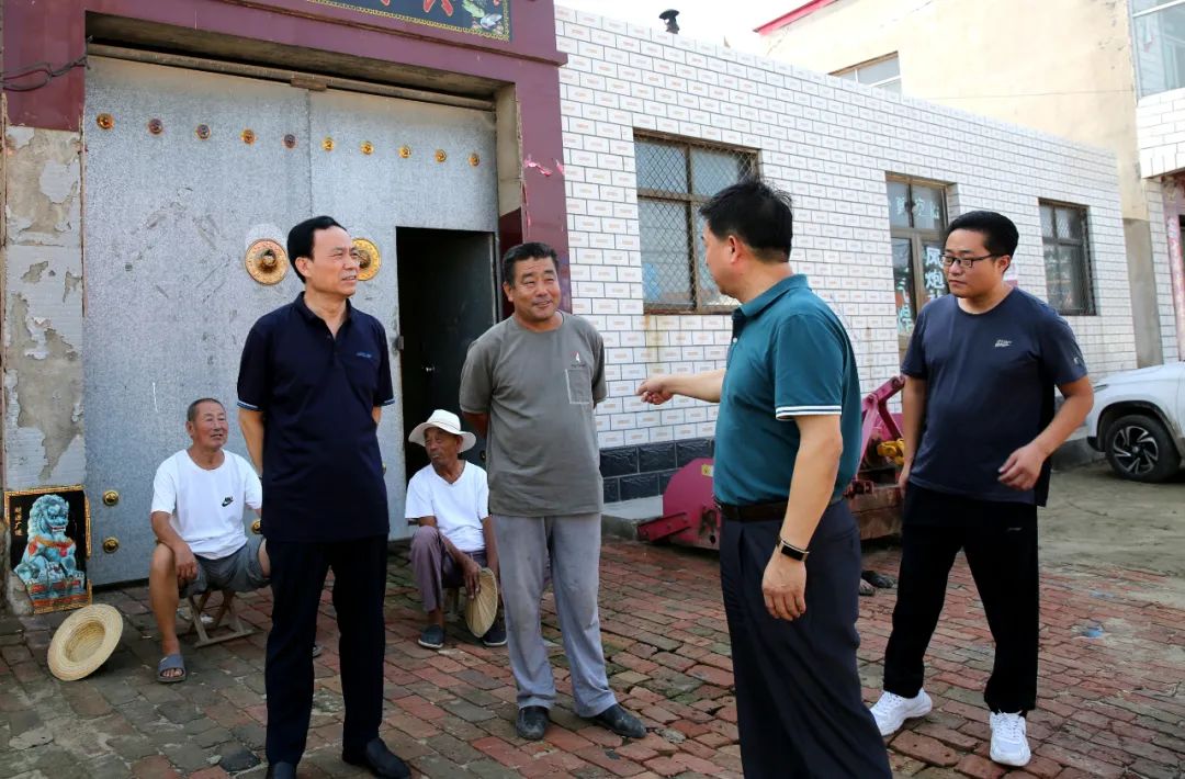 农村人居环境整治县长徐志连督导检查鲍官屯镇人居环境整治工作