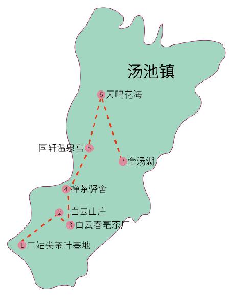 安徽省首届十大最美茶旅线路新鲜出炉,庐江汤池榜上有