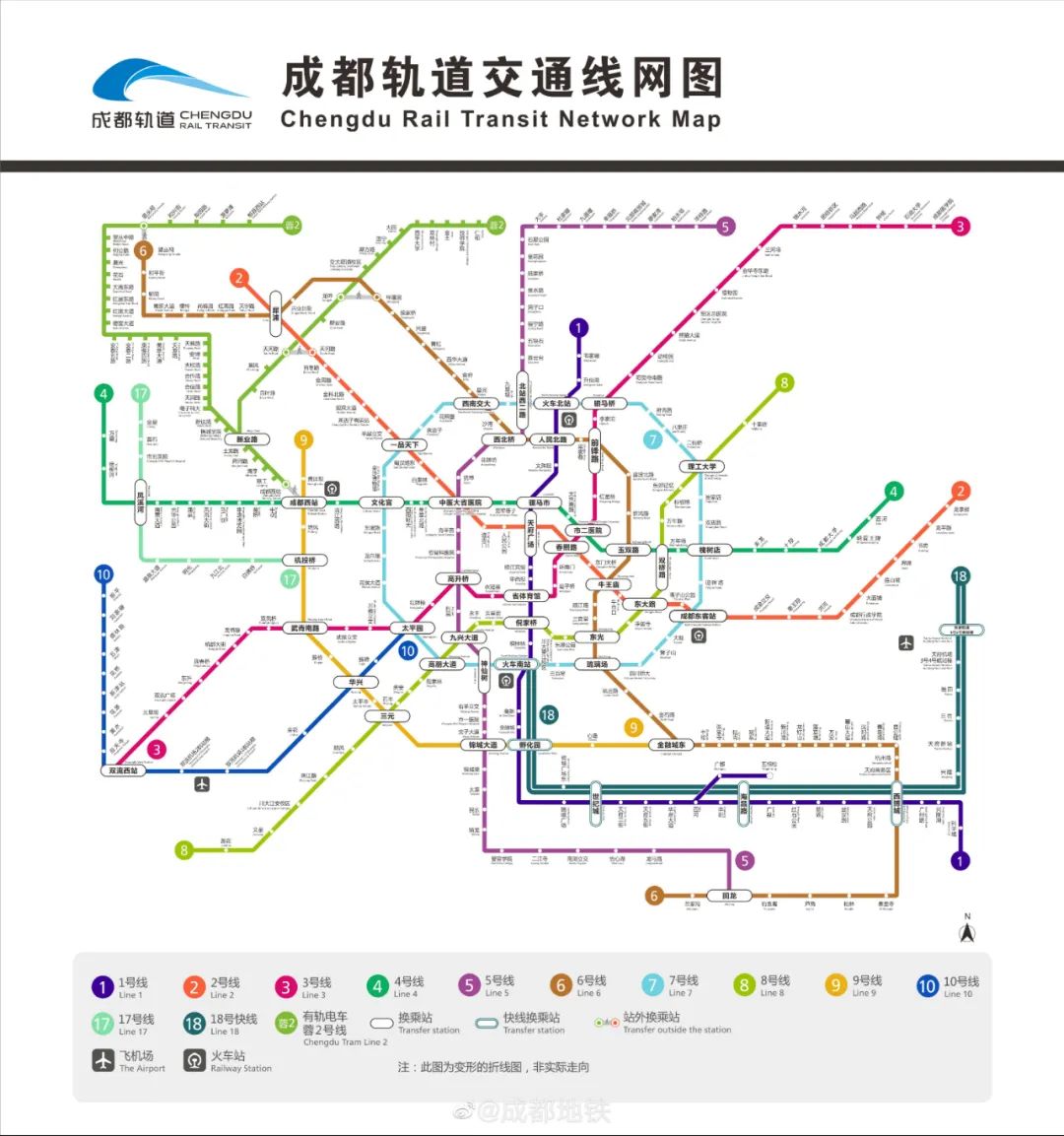 7条地铁线路今年将全部开通运营!这4条经过成都高新区