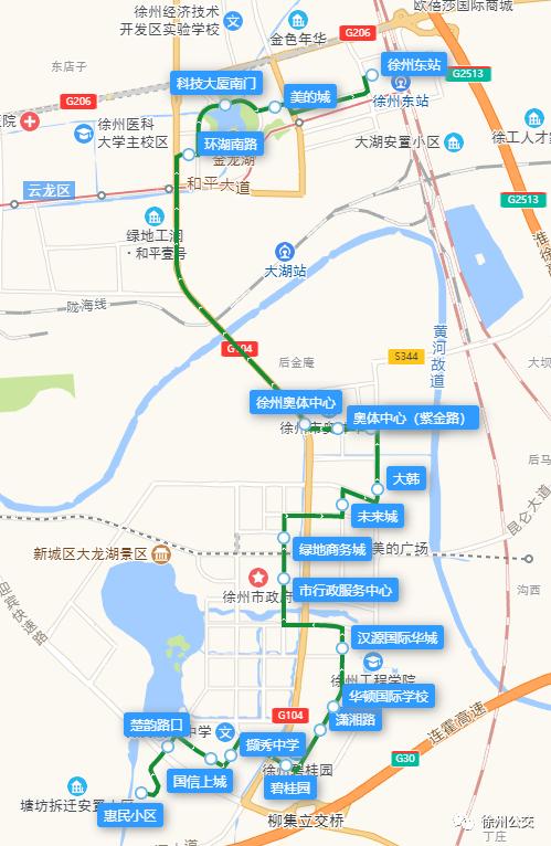 明起,徐州这些公交线路调整!