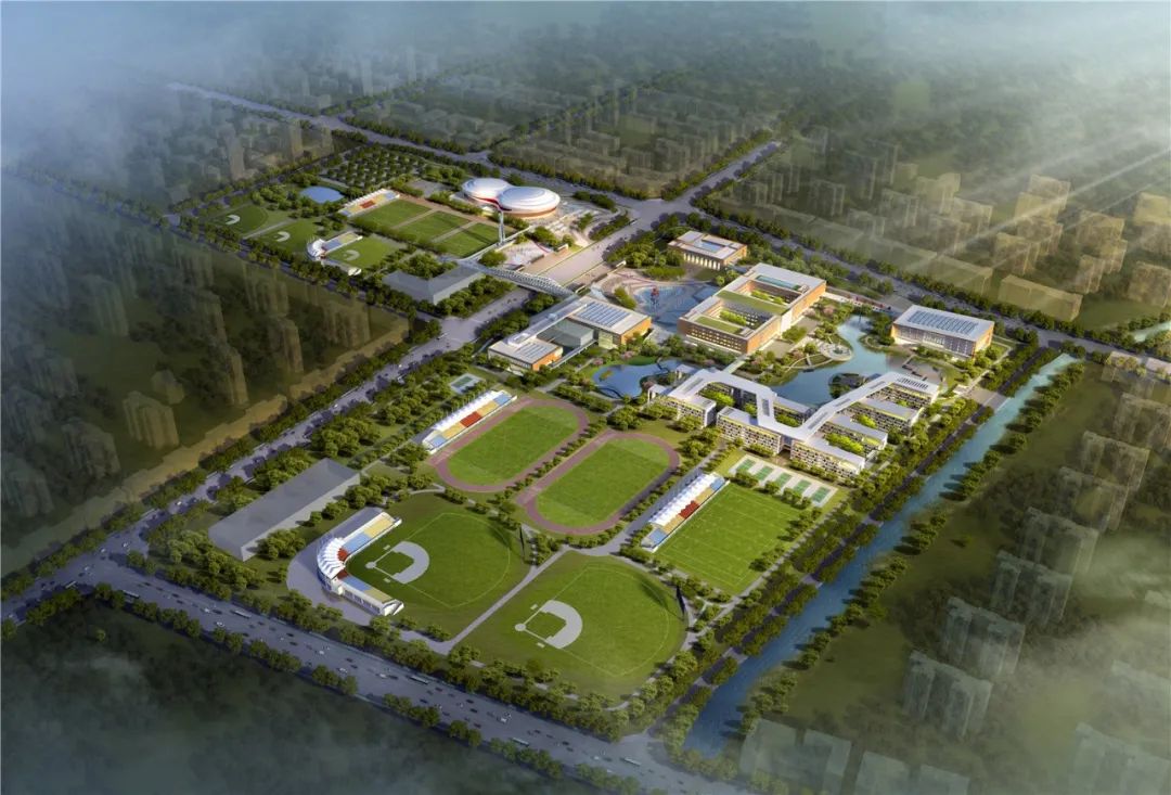 西安体育学院鄠邑新校区规划设计——第十四届全运会场馆设计之二