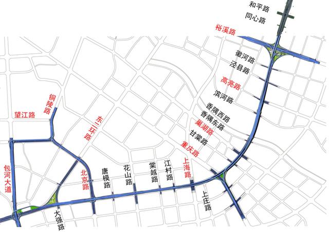 明天零时郎溪路高架全部建成通车