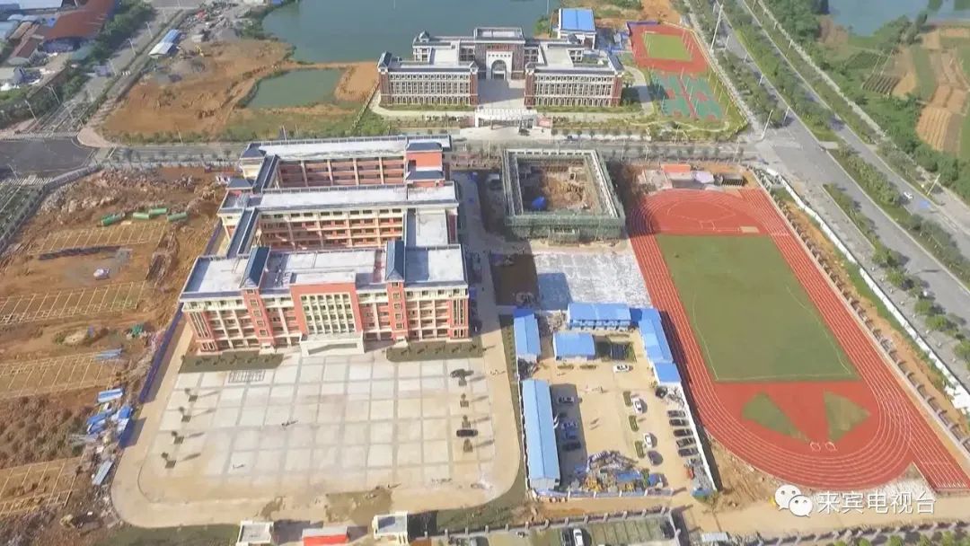 好消息!来宾市第六中学高新校区通过竣工验收