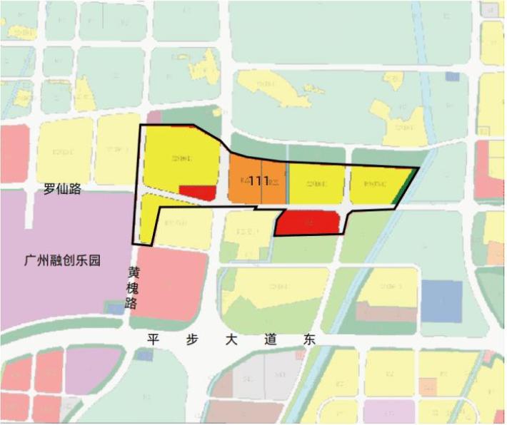 中轴线,宗地面积94796㎡地块位于花都区花都大道以北广州公共资源交易