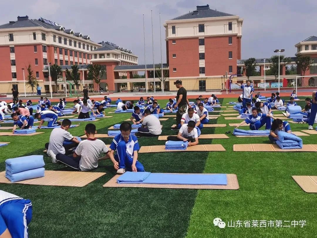 青岛国开第二中学原标题《青春如朝日,热血铸铁魂—莱西市2020级