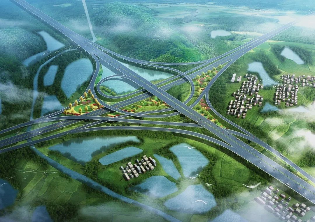 中国能建葛洲坝集团投资建设的广东肇明高速公路动工