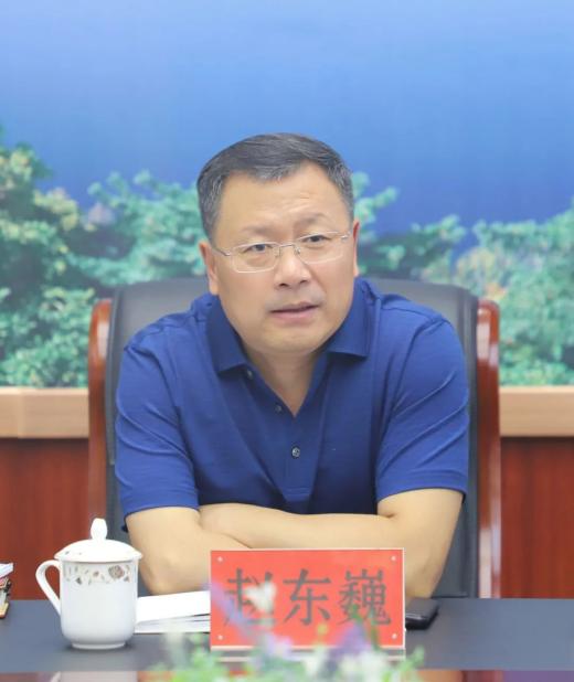 长春林区中级法院党组书记院长赵东巍到江源林区基层法院调研指导工作