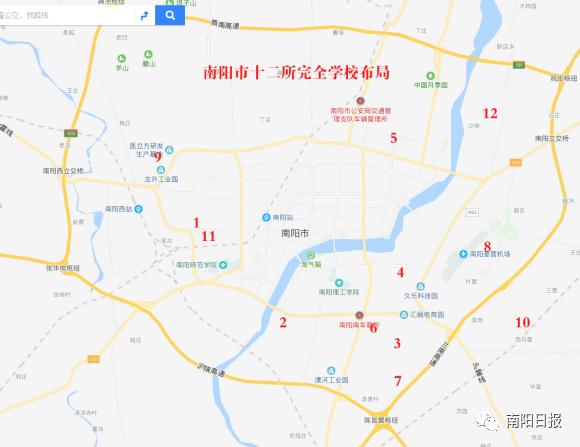 现场直击南阳12个完全学校最新航拍实景