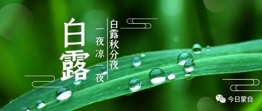 《中国天文年历》显示 北京时间9月7日12时8分 我们迎来节气——白露