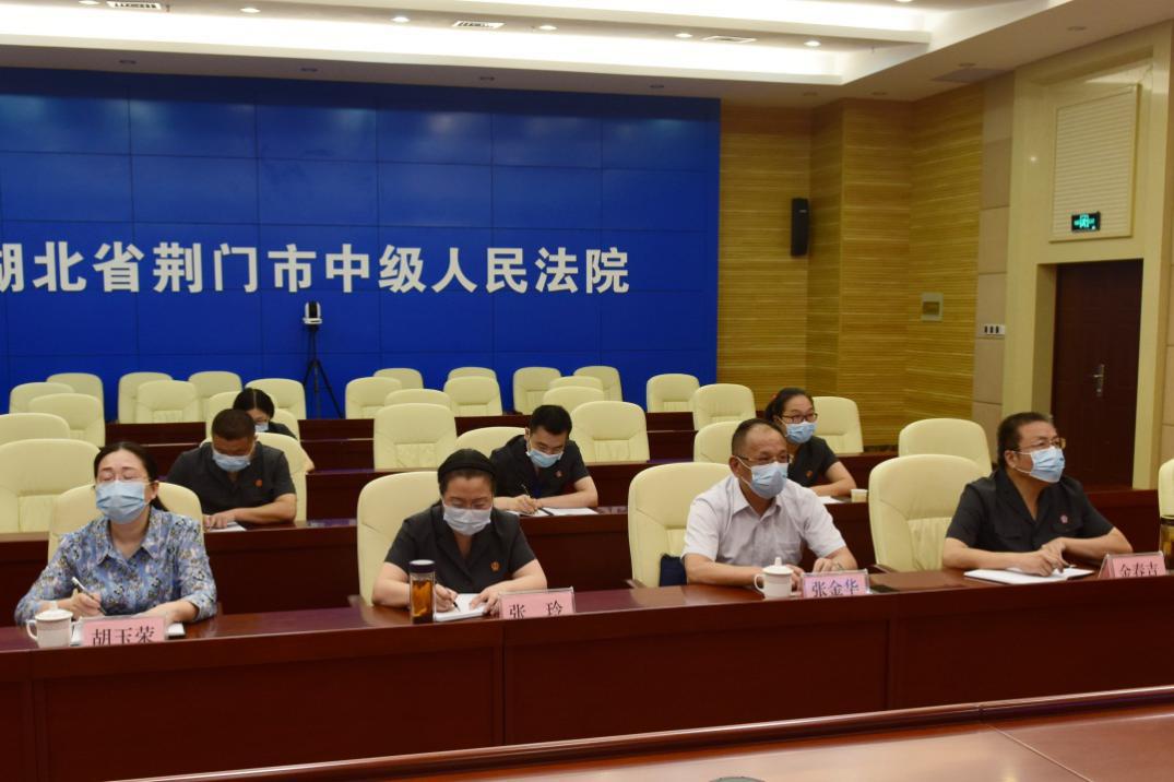 全国人大代表张金华(荆门中院会场)