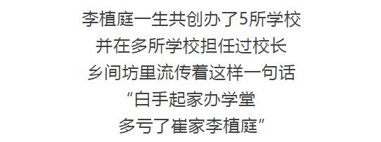 植庭学校留存的五间教室▲李植庭与植庭学校部分教师合影▲上下求索