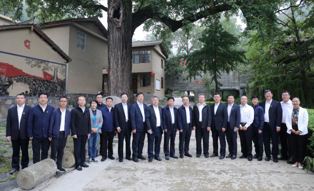 郑学选赴甘肃省陇南市康县调研定点扶贫工作