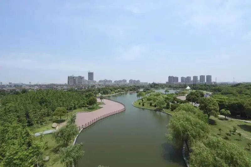 秀洲区秀湖公园活动共吸引到几万人次的点击和投票,这些"最美公园"