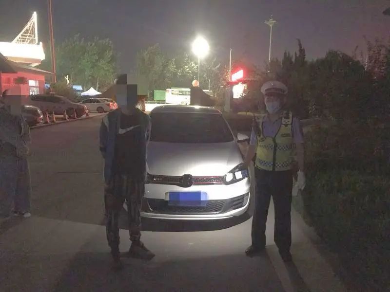 心宽以为夜晚没警察烟台一学生深夜无证开车上高速