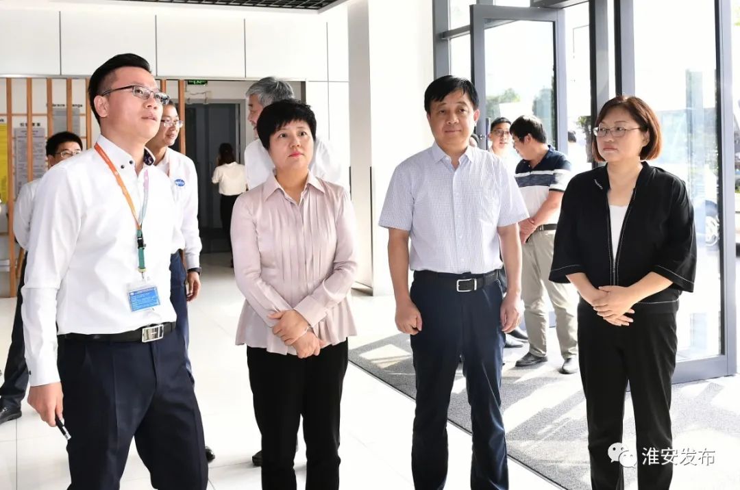 市委书记蔡丽新赴市骨干企业调研