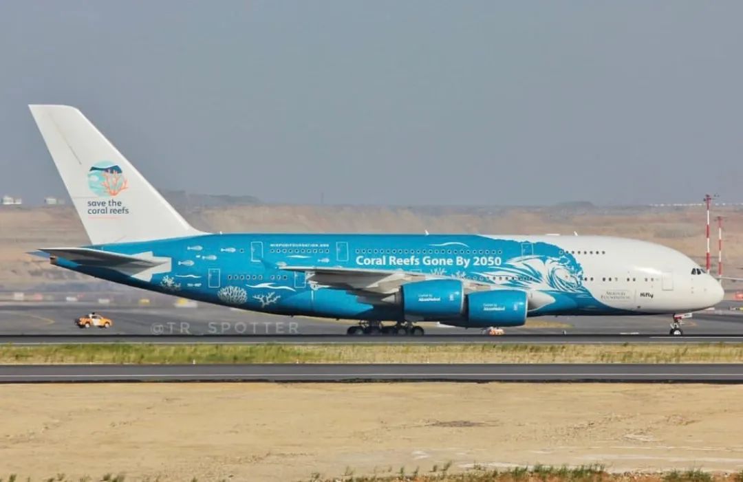 多图:全球首架a380货机完成改装后的首次货运飞行