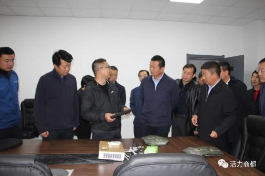 北京平谷区委副书记,代区长吴小杰前来我县调研