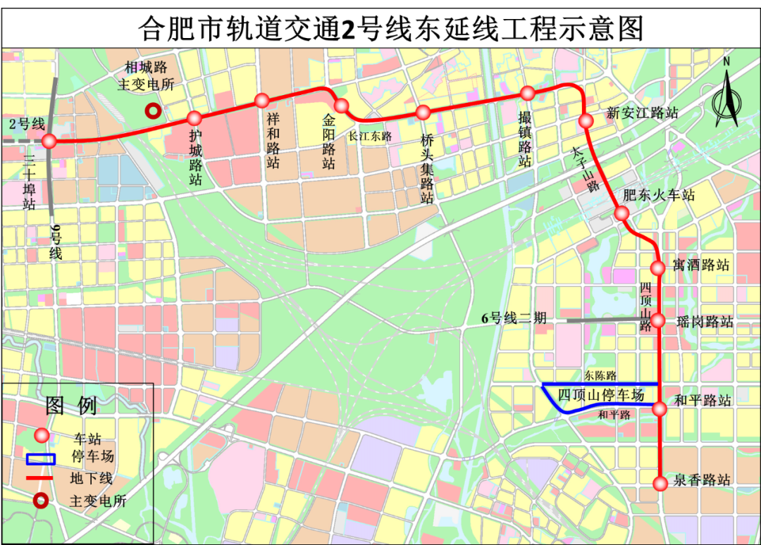 从第三期建设规划图上看,3条延长线让合肥地铁线路变得更加"枝繁叶茂"