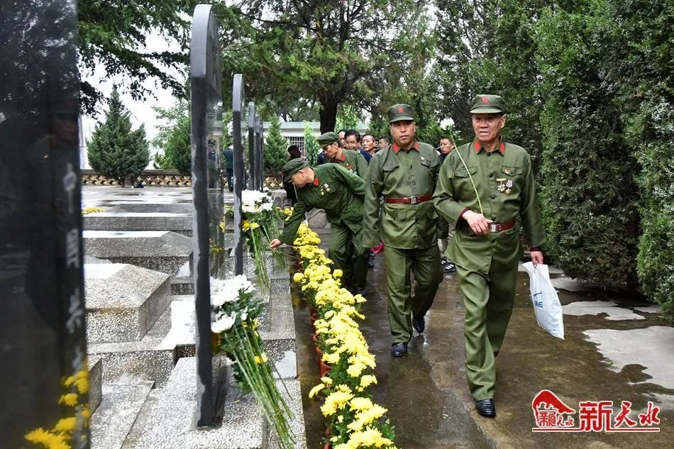 王晓馨 周文涛 ▌来源:新天水客户端 原标题:《向革命烈士敬献花篮》