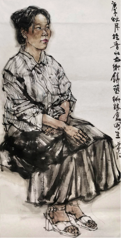 艺术人物—著名画家许林江作品赏析