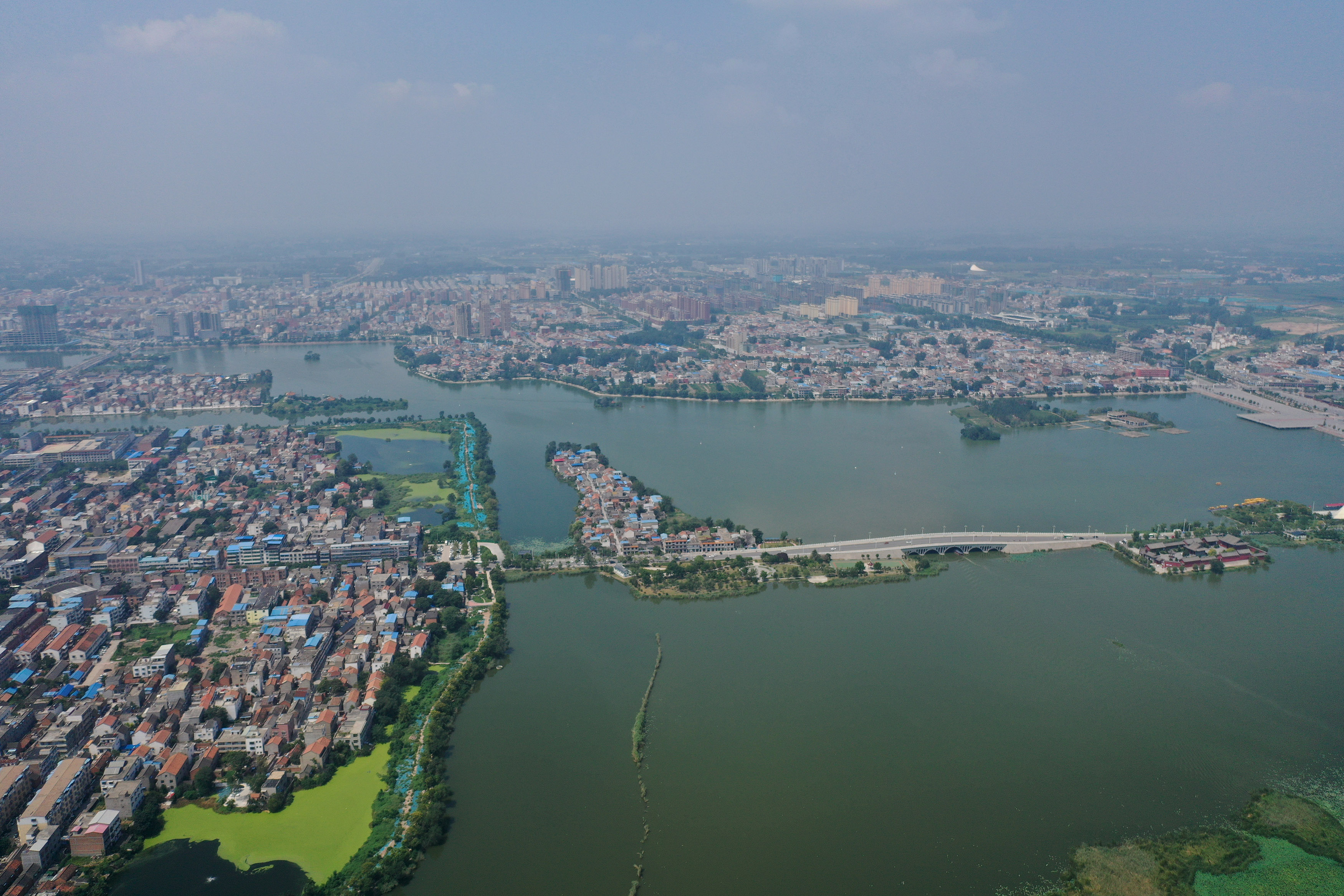 河南省周口市淮阳区,羲皇故都风景名胜区,龙湖.