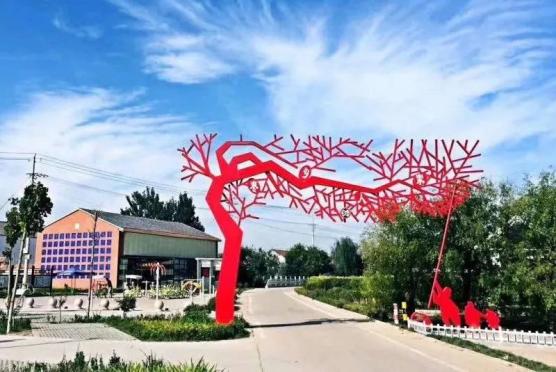 我家街巷最美系列展示德州市乐陵市朱集镇王双志村