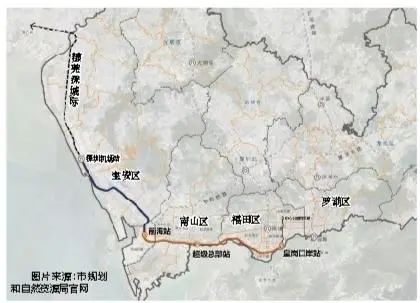 穗莞深城际拟建延长线:设超级总部,皇岗口岸2座车站