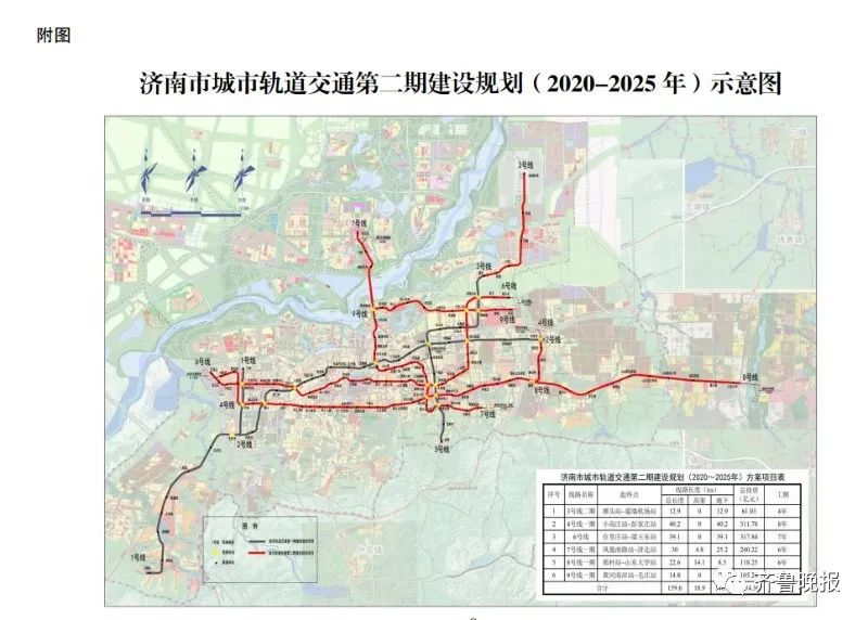 济南地铁二期规划获批经十东路站点加密线路还有哪些变化