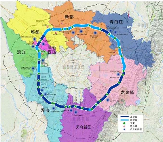 在一绕和二绕之间成都五环来了