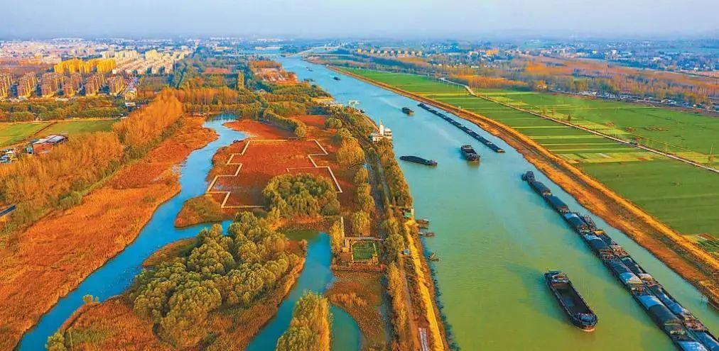 台儿庄登上人民日报头版河滩地变身湿地公园
