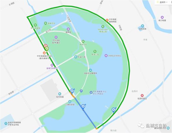 【第六届盐城市自行车联赛】骑越海棠园,逐梦新盐南!