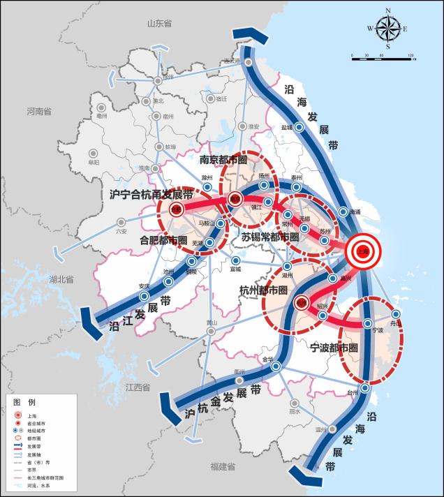 图片来源:《长江三角洲城市群发展规划》