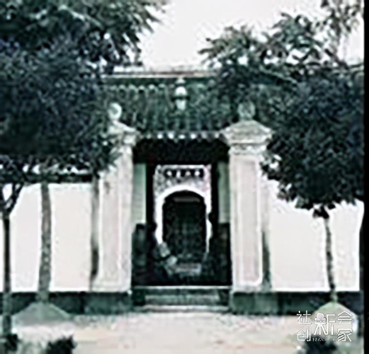 1912年张謇在南通城南建造养老院,收养无靠的孤寡老人