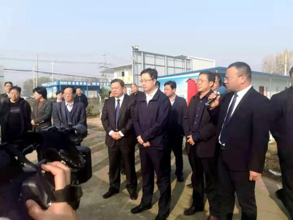 南阳市领导到卧龙区调研项目建设工作