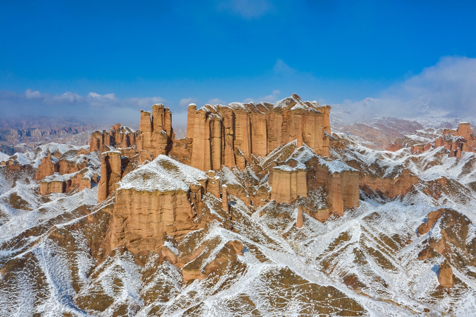 张掖冬季旅游景点大全图片