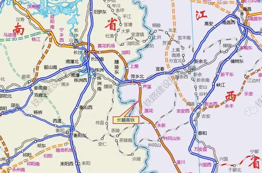 吉安这三个县的小伙伴今后去长沙可以坐高铁了