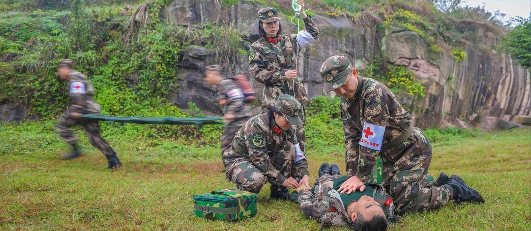 练为战!超清直击这场野外卫勤保障演练