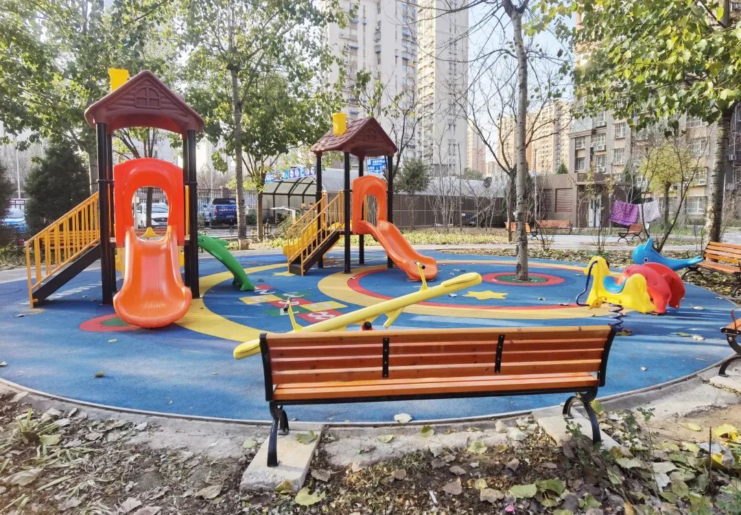 空地变公园休闲小公园绘就社区居民幸福圈