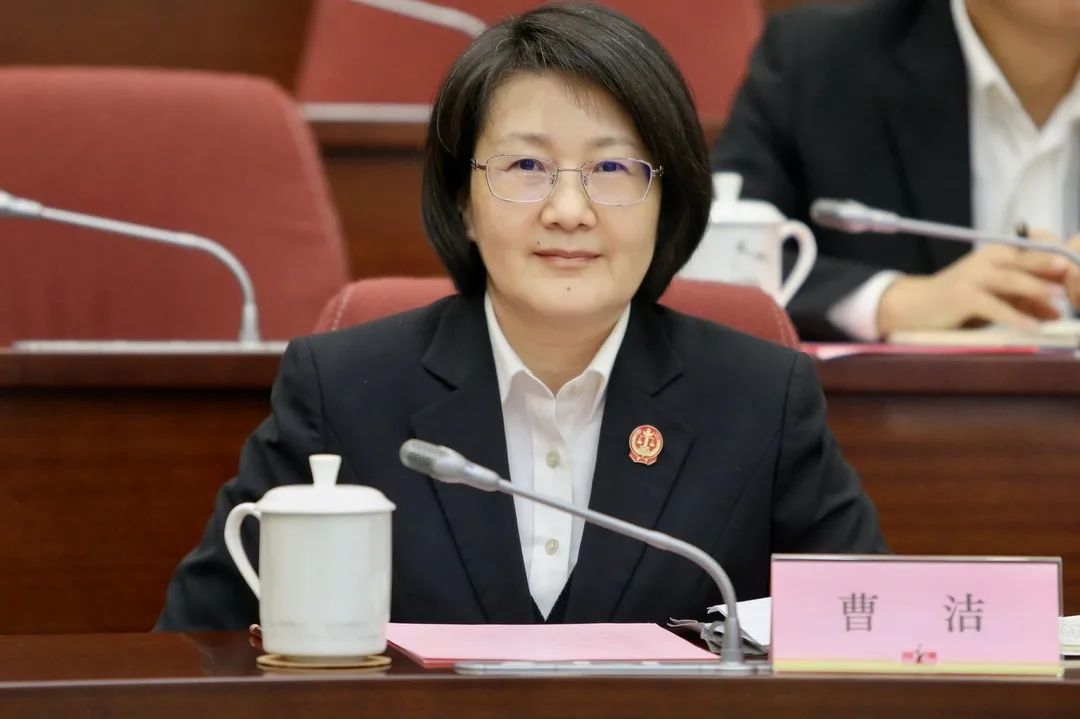 徐汇法院曹洁院长发表讲话,认为此次片会以文会友,以友辅仁,答疑解惑