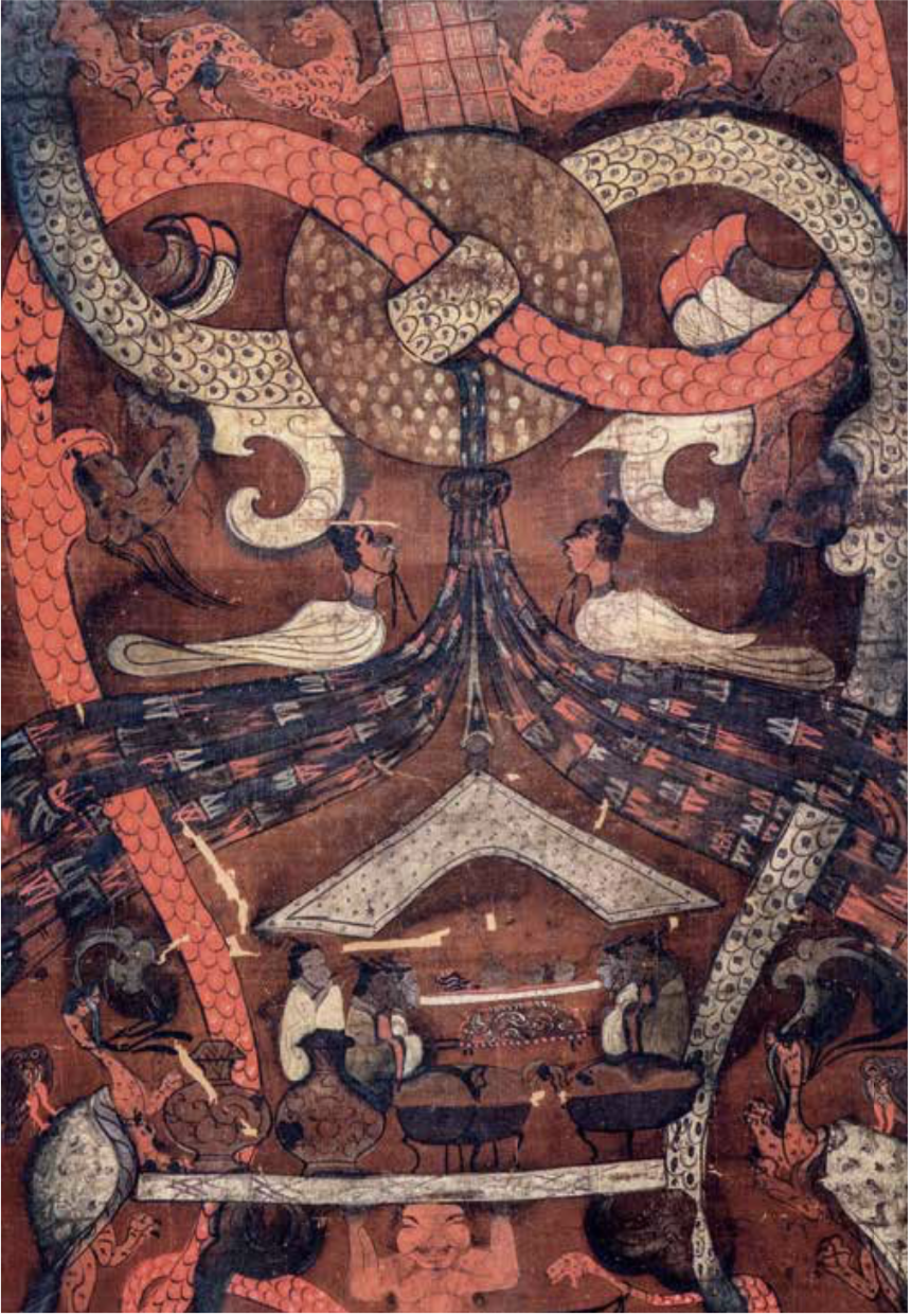 帛画历史背景图片