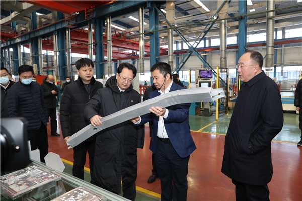 吉林省委书记一行莅临利源精制调研