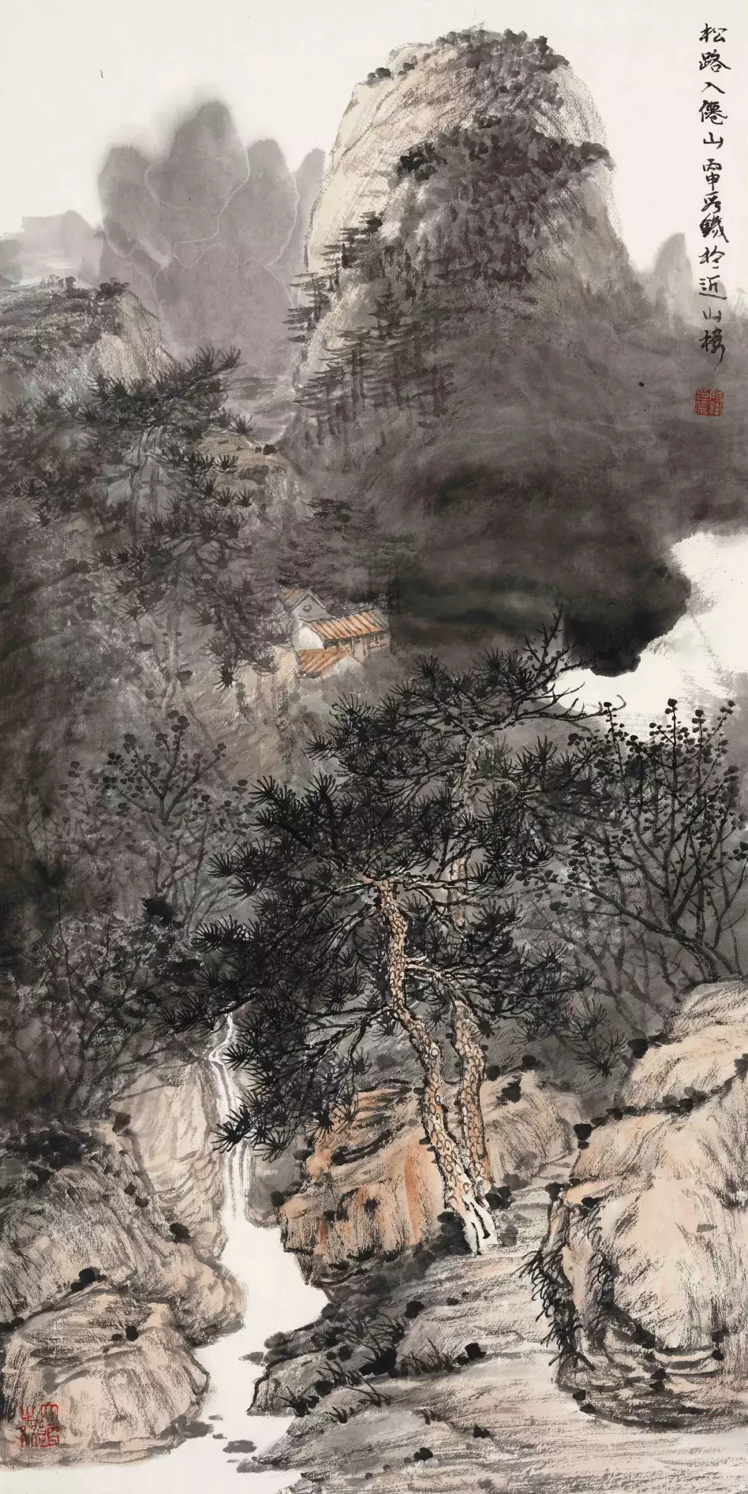 诠释自然,呈现无限生机——段铁的山水画创作