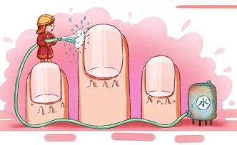 指甲周围长倒刺,是缺少维生素吗?