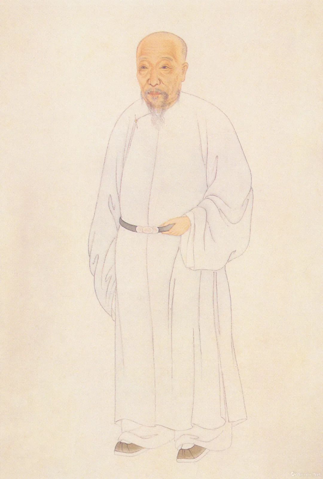 他一辈子都汲汲于临摹前辈,同老师董其昌一样,他一生都醉心于黄公望