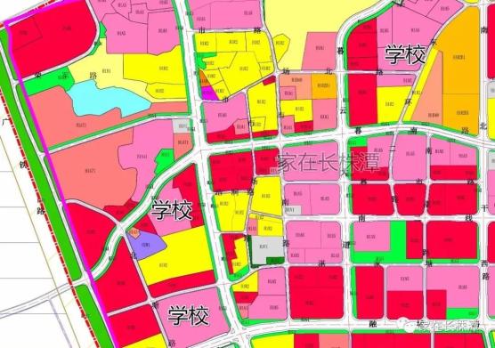 暮云:道路规划暮云的道路主要以四纵六横为基础四纵:中意路,芙蓉路,新