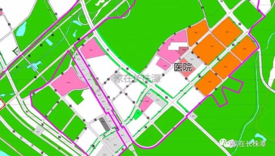 暮云:道路规划暮云的道路主要以四纵六横为基础四纵:中意路,芙蓉路,新