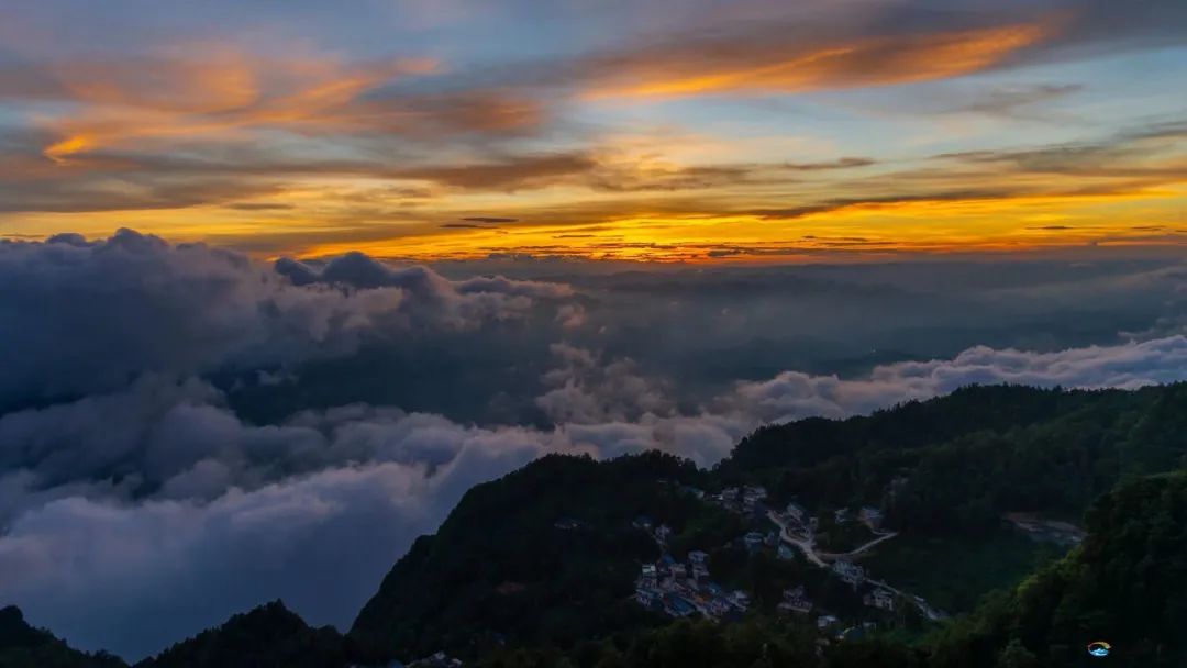 来养眼麻栗坡茨竹坝云海奇观如诗如画