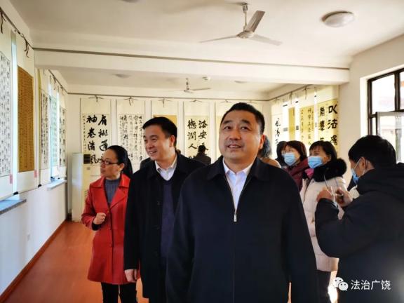 广饶县举办崇德尚法共筑和谐法治书法展