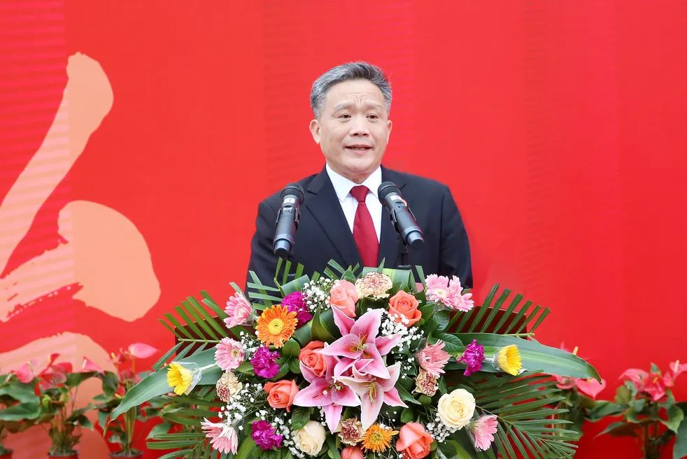 市领导邵玉龙,刘远,阮开森,张琳光,刘伟泽,方木荣,林晓东,杨胜华,市